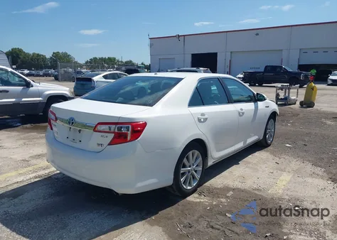 2013 Toyota Camry Hybrid/Le/Xle from USA, damaged, VIN 4T1BD1FK7DU089197